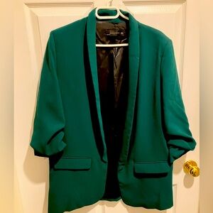 ZARA Forest Green Blazer
